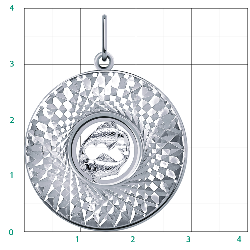 5624а-925 подвеска 925*/рыбы