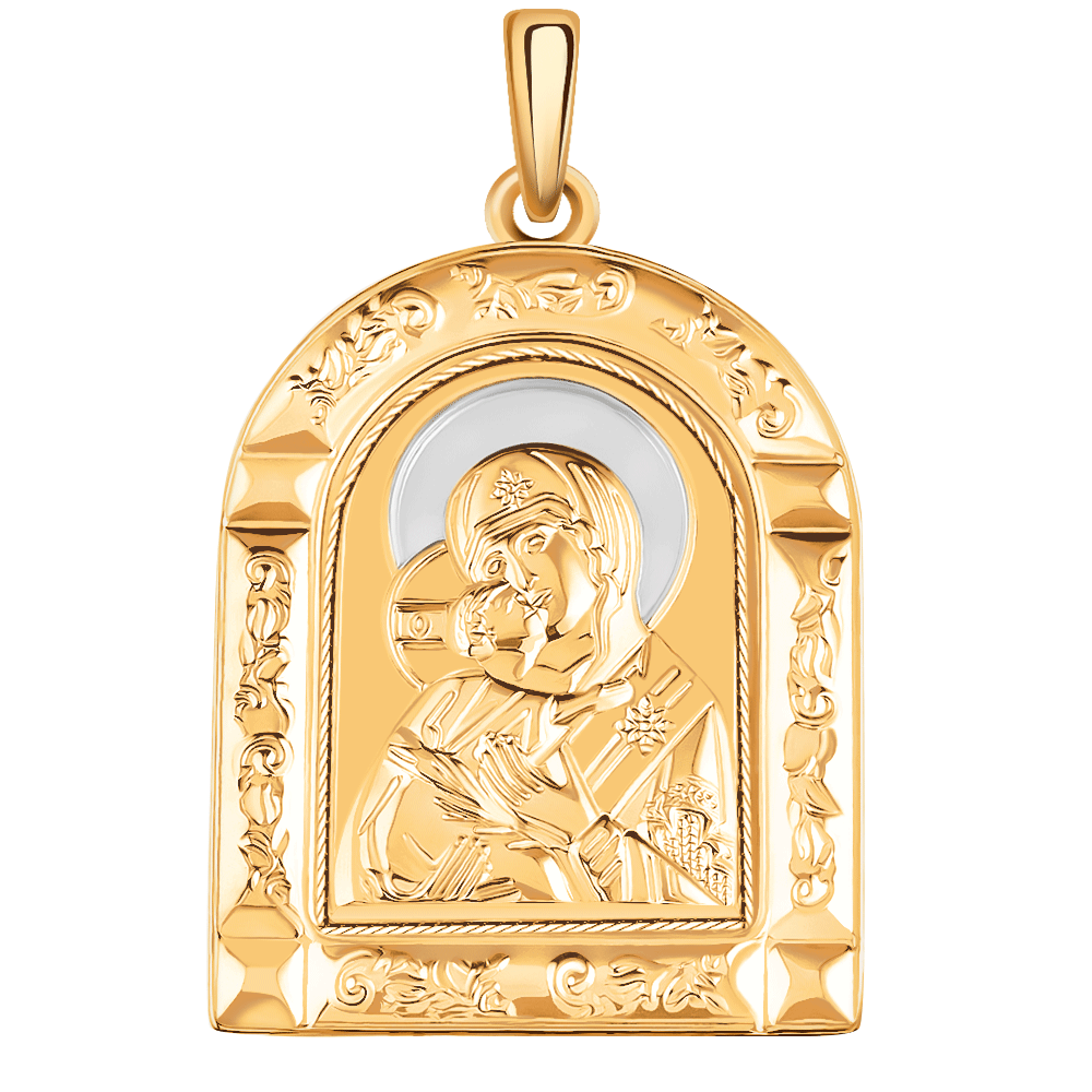 3261 икона 585*/Владимирская