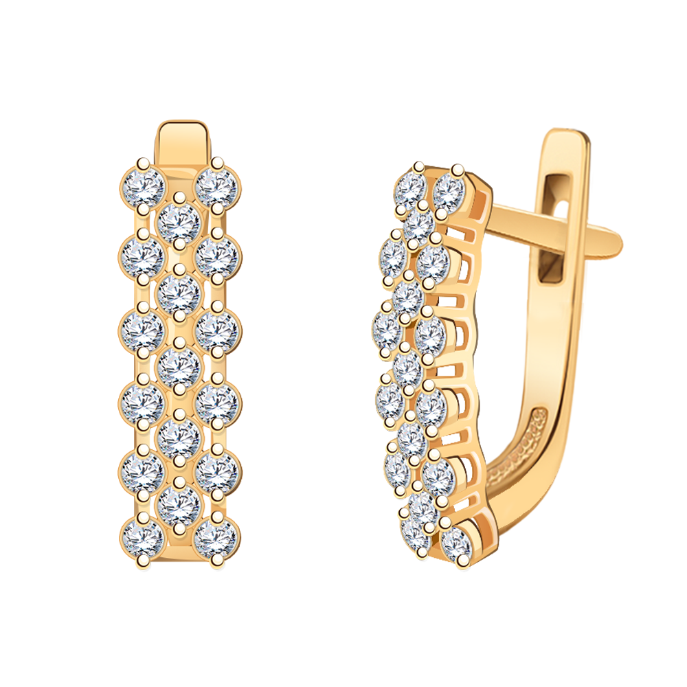 22089 серьги 585*