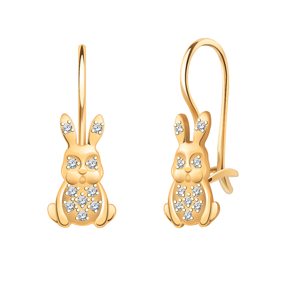 22033 серьги 585*