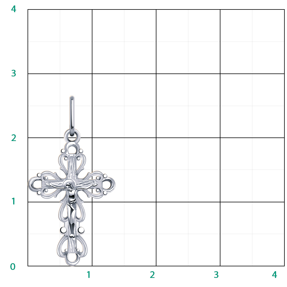 3379-925 крест 925*