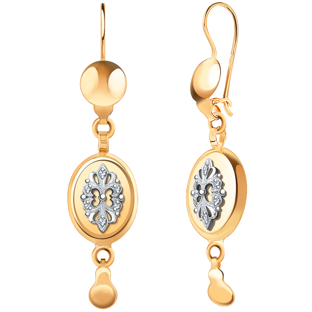 2832 серьги 585*