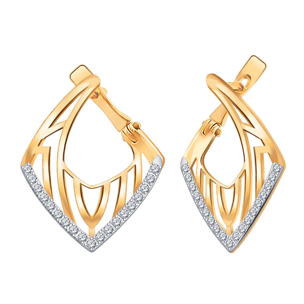 21192 серьги 585*