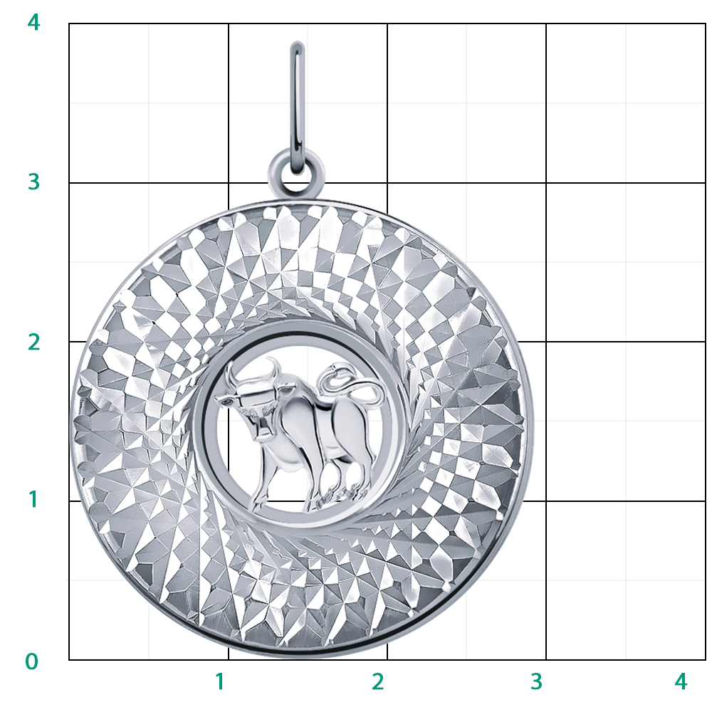 5614а-925 подвеска 925*/телец