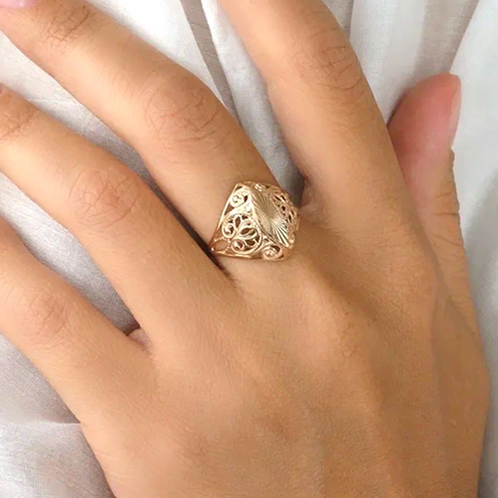 4106аз-925 кольцо 925*/золочение