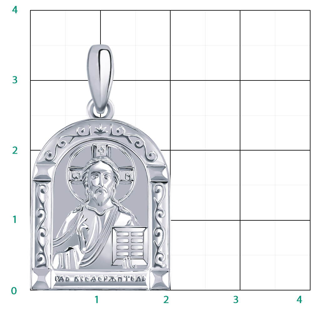 3385-925 икона 925*/ Господь Вседержитель