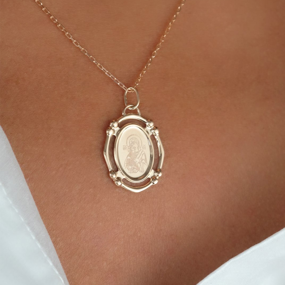 3171 икона 585*/Владимирская