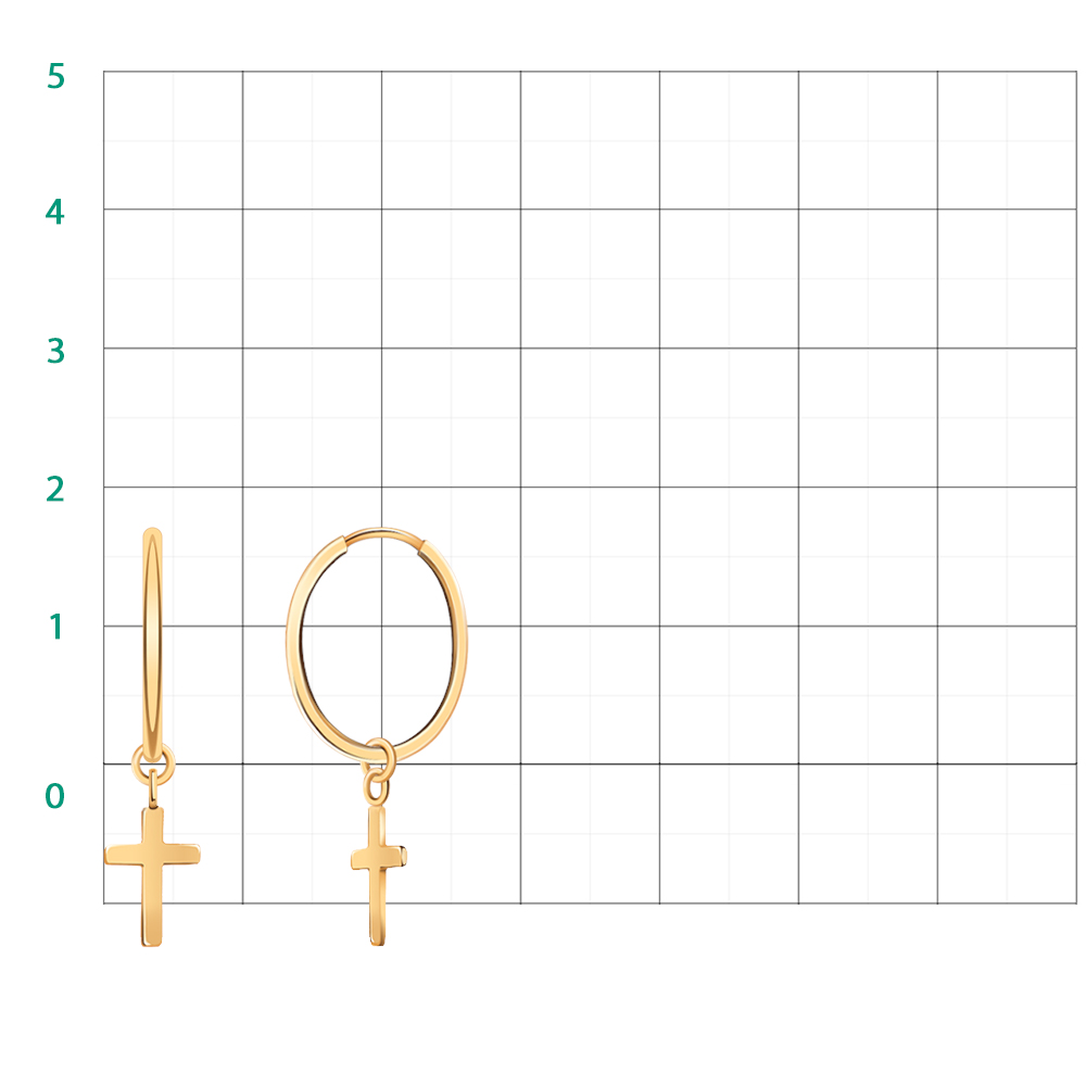 22036-17 серьги 585*