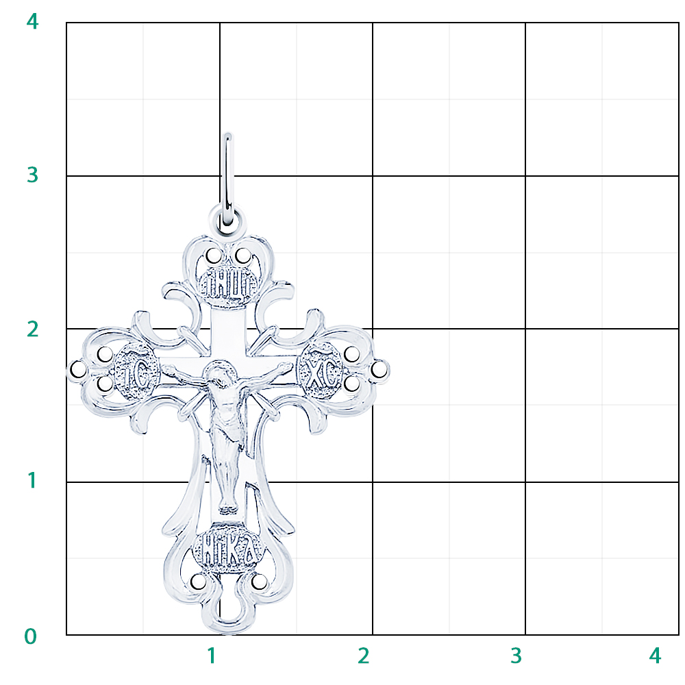 3030э-925 крест 925*