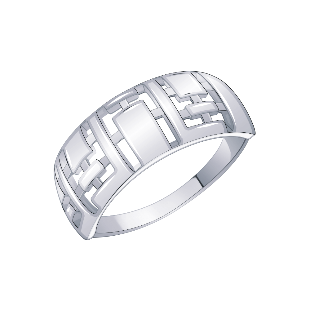 10788-925 кольцо 925* Кольцо из серебра  | ювелирная компания ATOLL