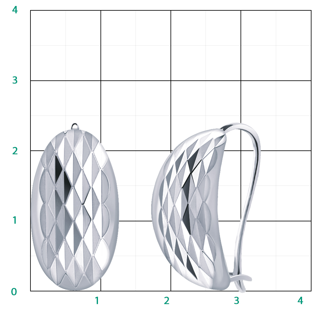 20363а-2-925 серьги 925*