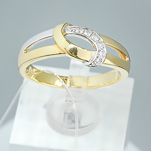 DR5877YJ кольцо 585*бриллиант