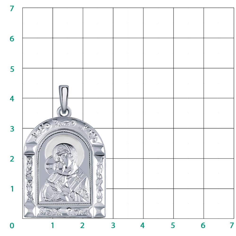 3261-925 икона 925* Владимирская