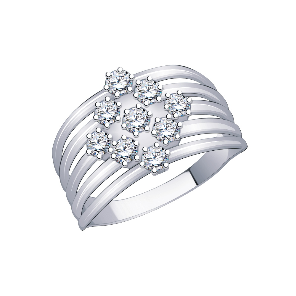 10786-925 кольцо 925*