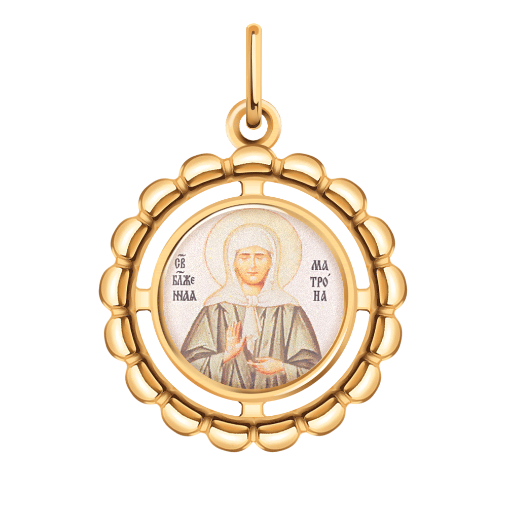 3276э икона 585*/Матрона