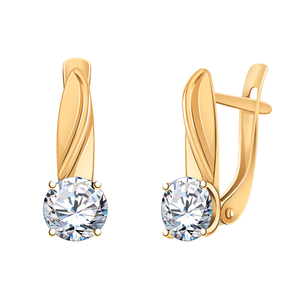 21356 серьги 585*