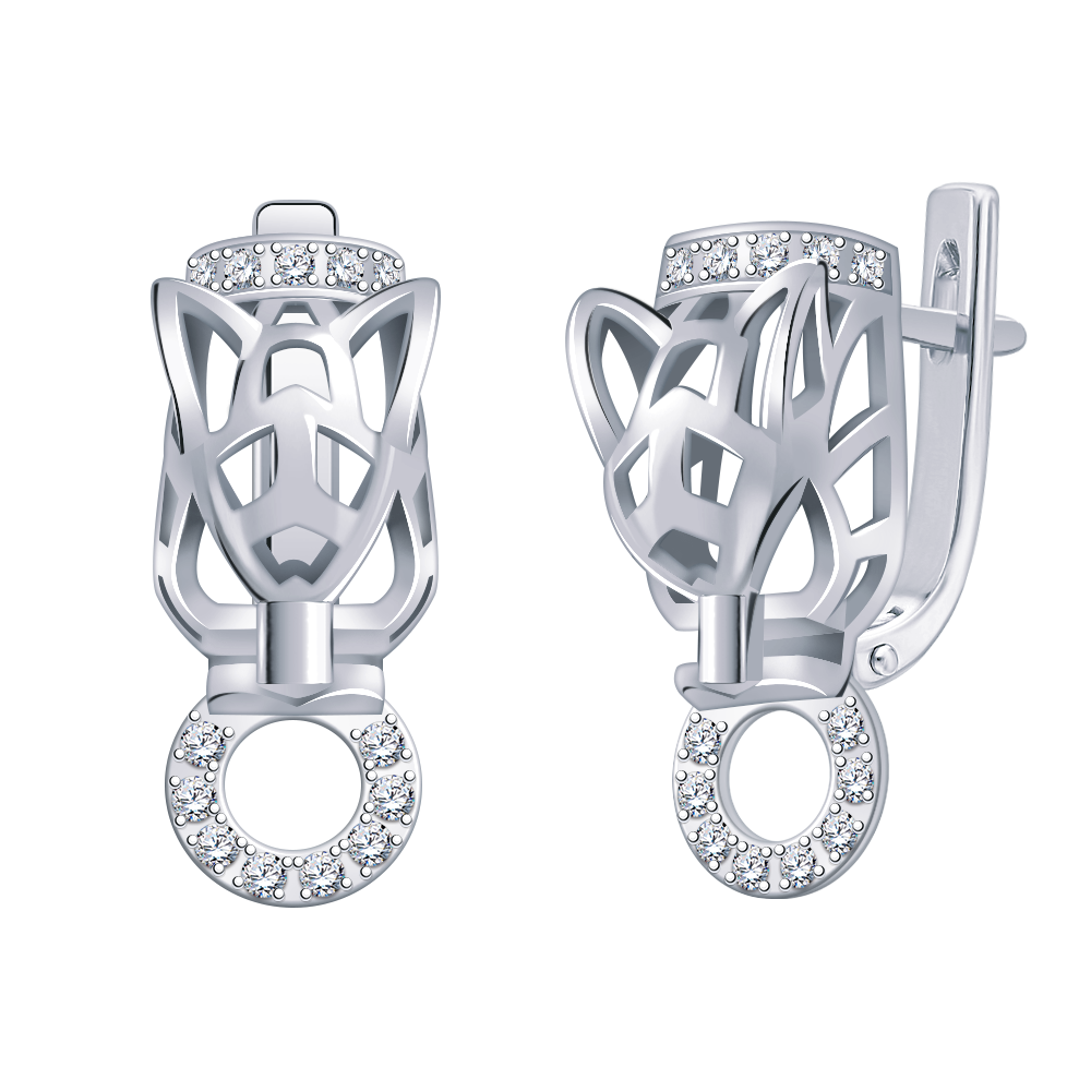 21168-925 серьги 925*