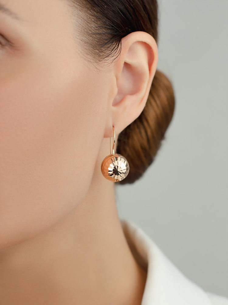 2007а-3 серьги 585*